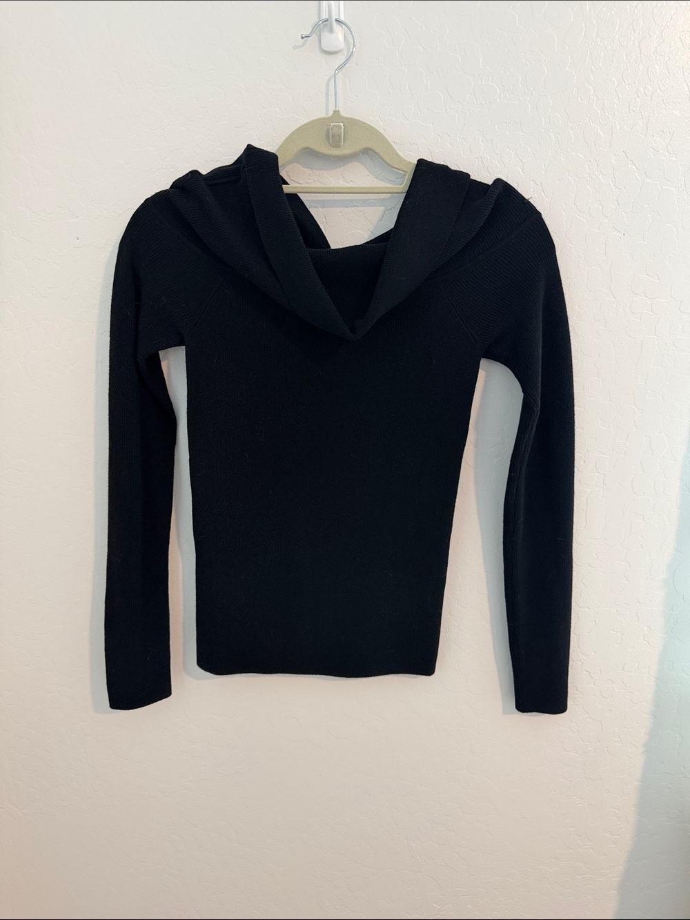 Women's Black Cowl Neck Sweater NWT